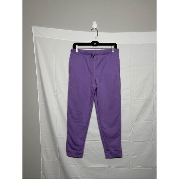 Lands end fleece lined sweat pants size 10/12 Husky C34-11 - Picture 1 of 3